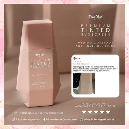 Fairy Skin Premium Tinted Sunscreen | SPF50 PA+++
