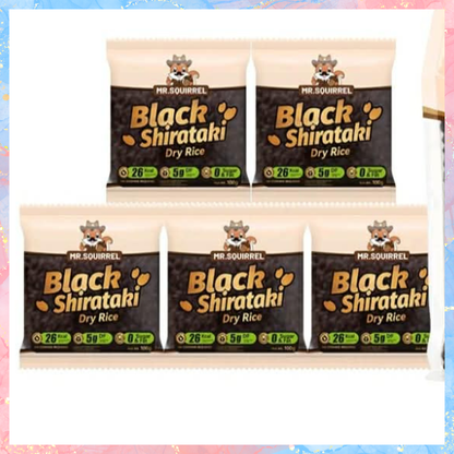 Mr. Squirrel Black Shirataki Rice | 100g