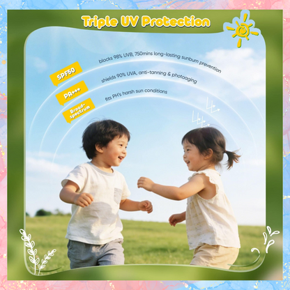 Tenderoo Natural Baby Sunscreen | 50ML | Dermatologist-tested