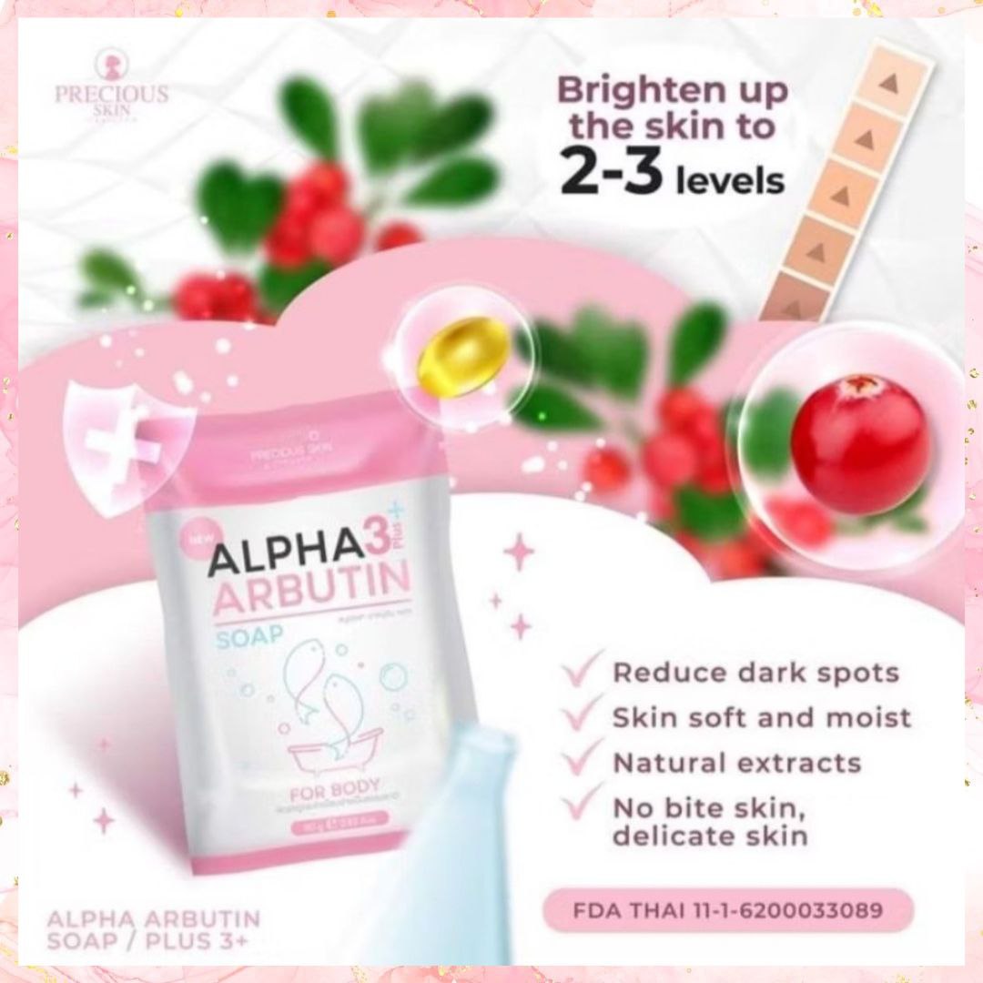 Alpha Arbutin Collagen Soap | 80G