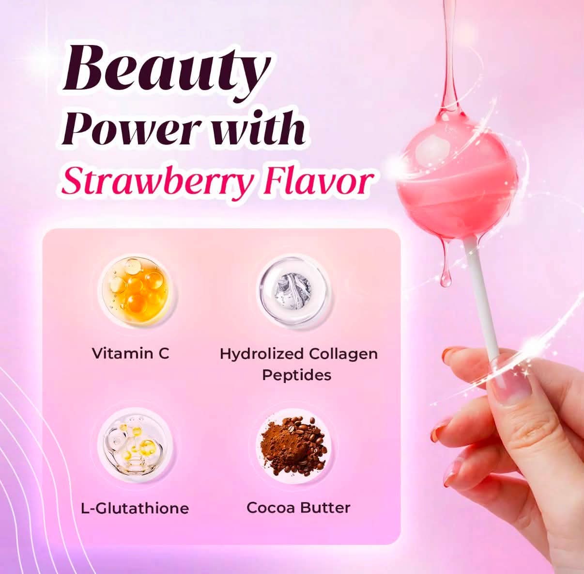 Divinity Nutra L-Glutathione Beauty Lollipop – Charm Essentials
