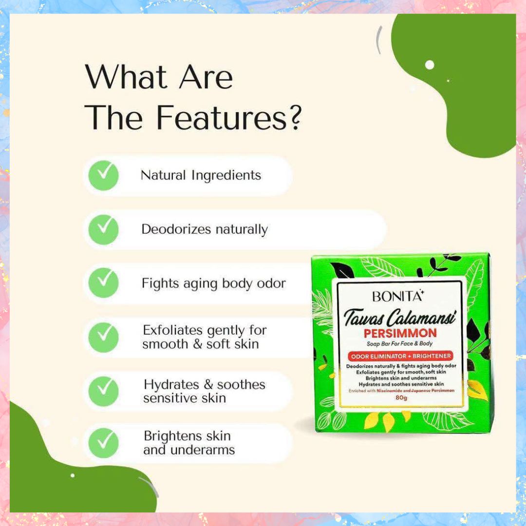 Bonita Tawas Calamansi Soap | 80g