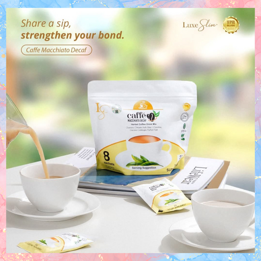 Luxe Slim Caffe Macchiato DECAF | 8 sachets