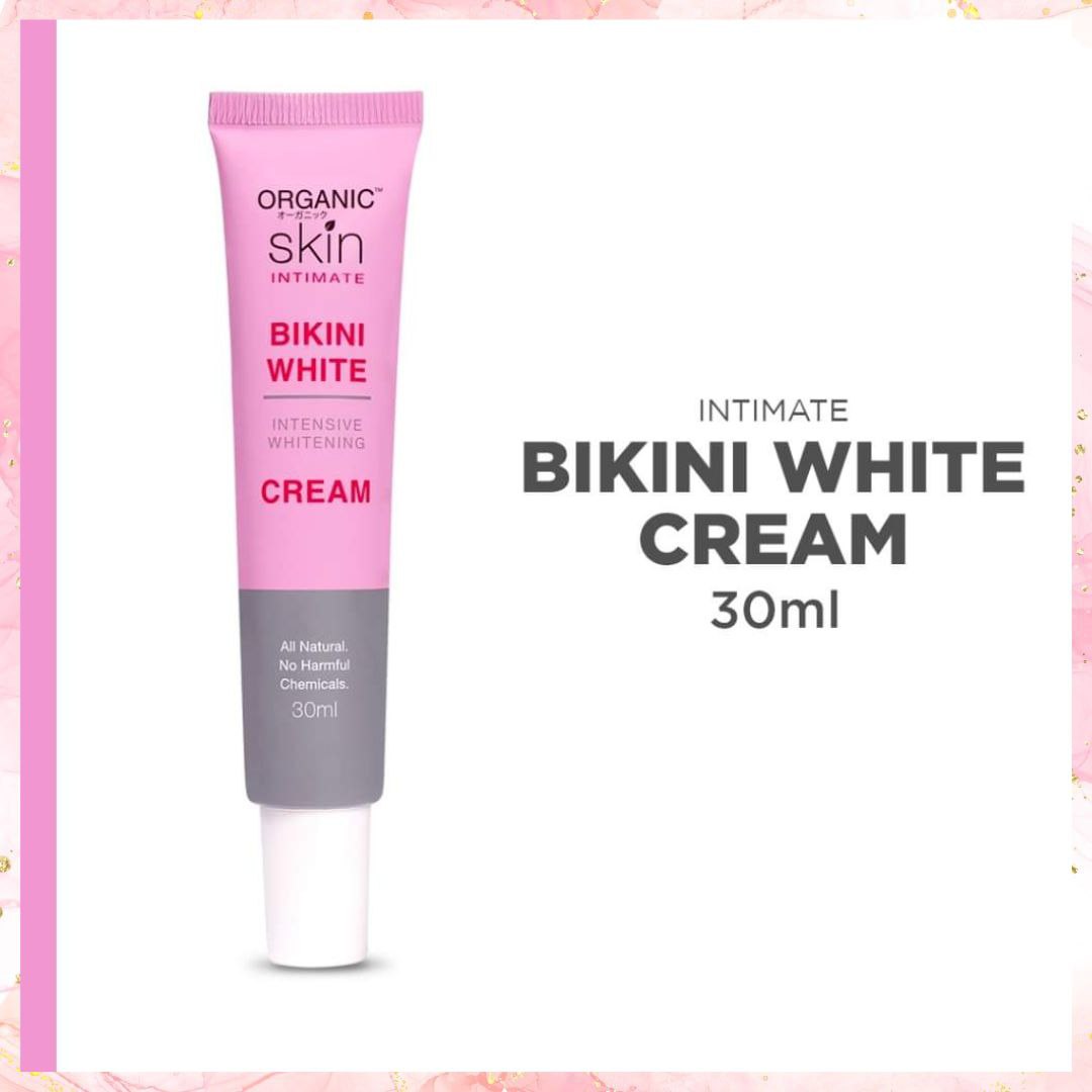 Organic Skin Intimate Bikini White | Intensive whitening cream | 30ML