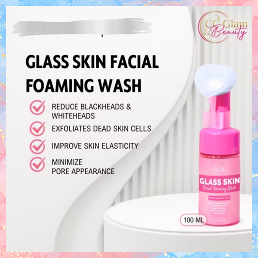 Cris Cosmetics Glass Skin Facial Foam Wash | 100ML
