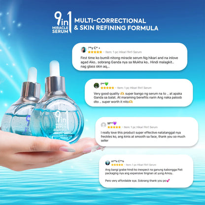 Hikari Skin Essentials | 9in1 Miracle Serum - 30ml