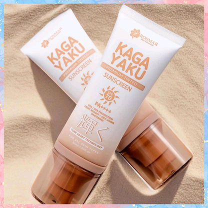 Rosmar Kagayaku Premium Tinted Sunscreen with SPF70 PA++++ | 50ML