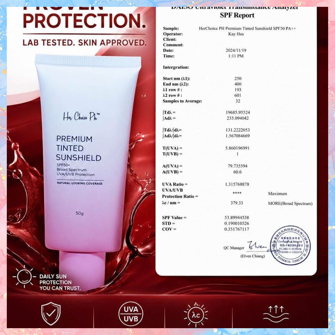 Her Choice Premium Tinted Sunscreen | 50g