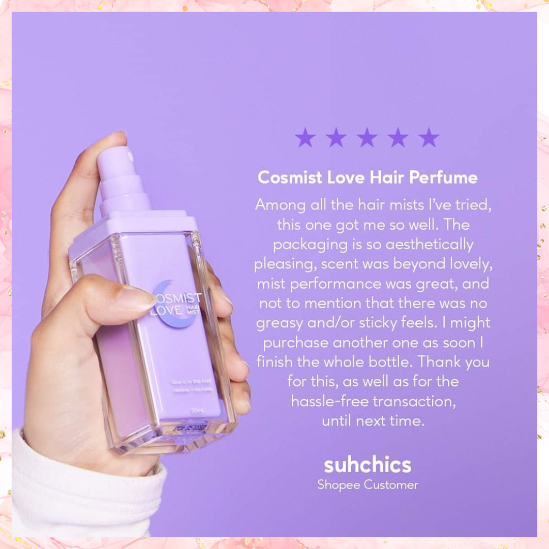 Manic Beauty Cosmist Love Hair Mist | Hair Perfume 30ML