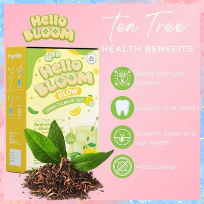Hello Bloom GLOW Reduced L-Glutathione | 10sachets Charm Essentials - USA LLC Hello Bloom GLOW Reduced L-Glutathione | 10sachets Charm Essentials - USA LLC