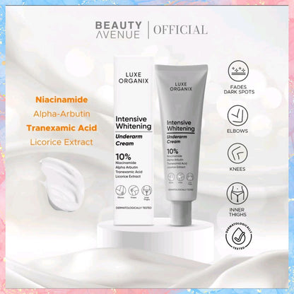 Luxe Organix Intensive Whitening Underarm Cream | 40G