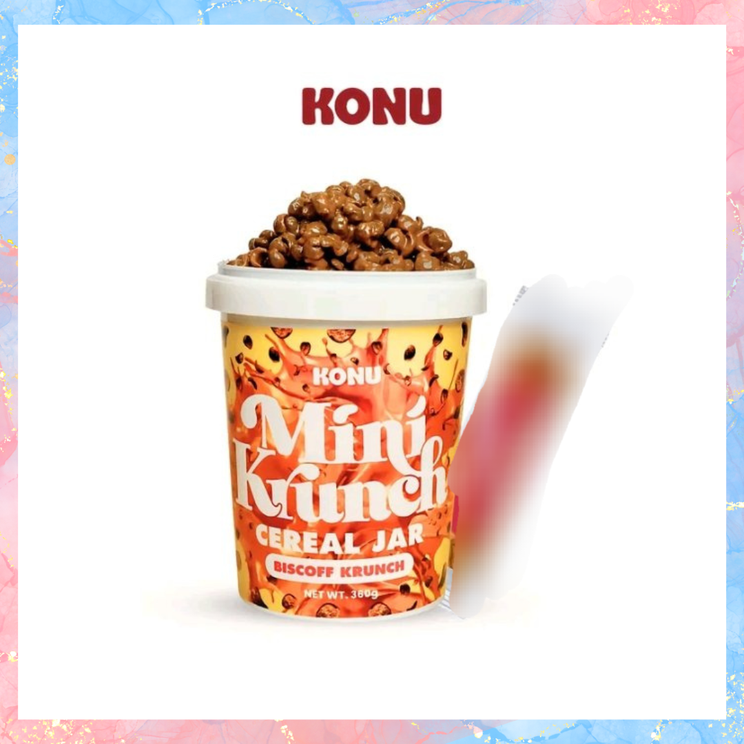 KONU Krunch Cereal Jar - BISCOFF KRUNCH | 360G – Charm Essentials - USA LLC