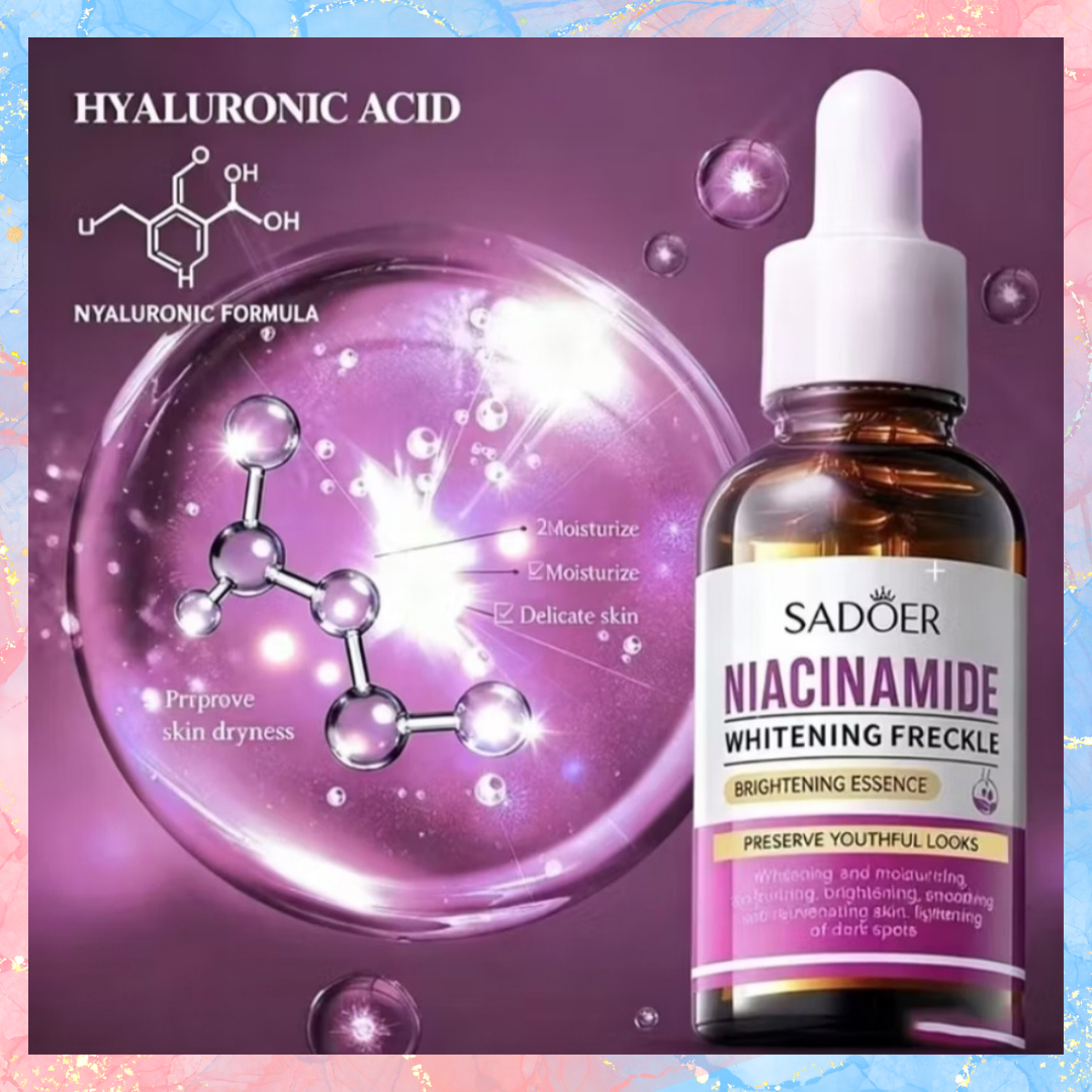 Sadoer Niacinamide Whitening Anti-Freckle Serum | 30ML