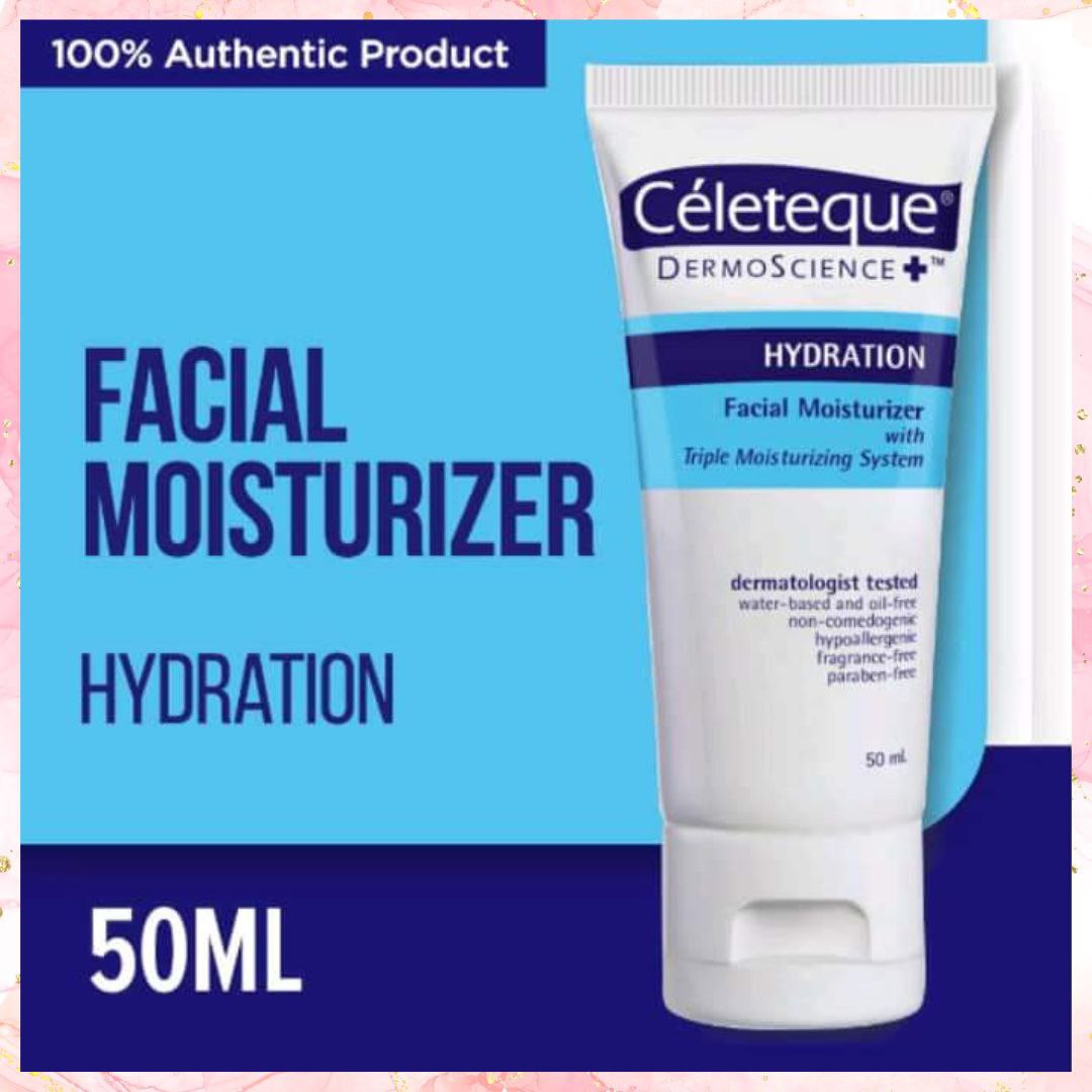 Celeteque Facial Moisturizer | Hydration | Dermatologist-tested | 50ML