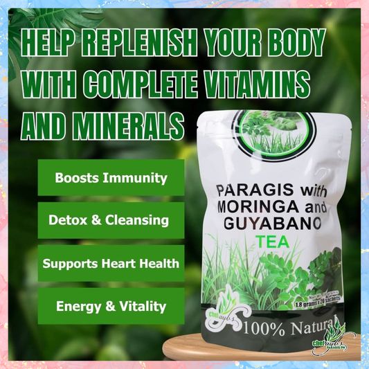 PARAGIS with Moringa and Guyabano TEA | 20sachets