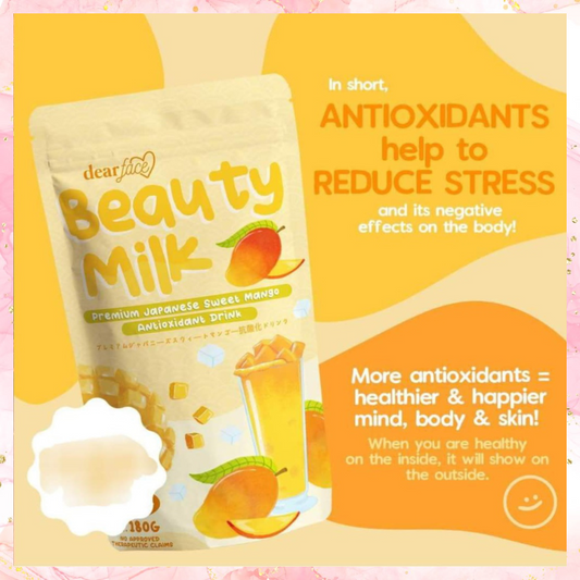 Dear Face - Beauty Milk Premium Japanese Sweet Mango | 180grams