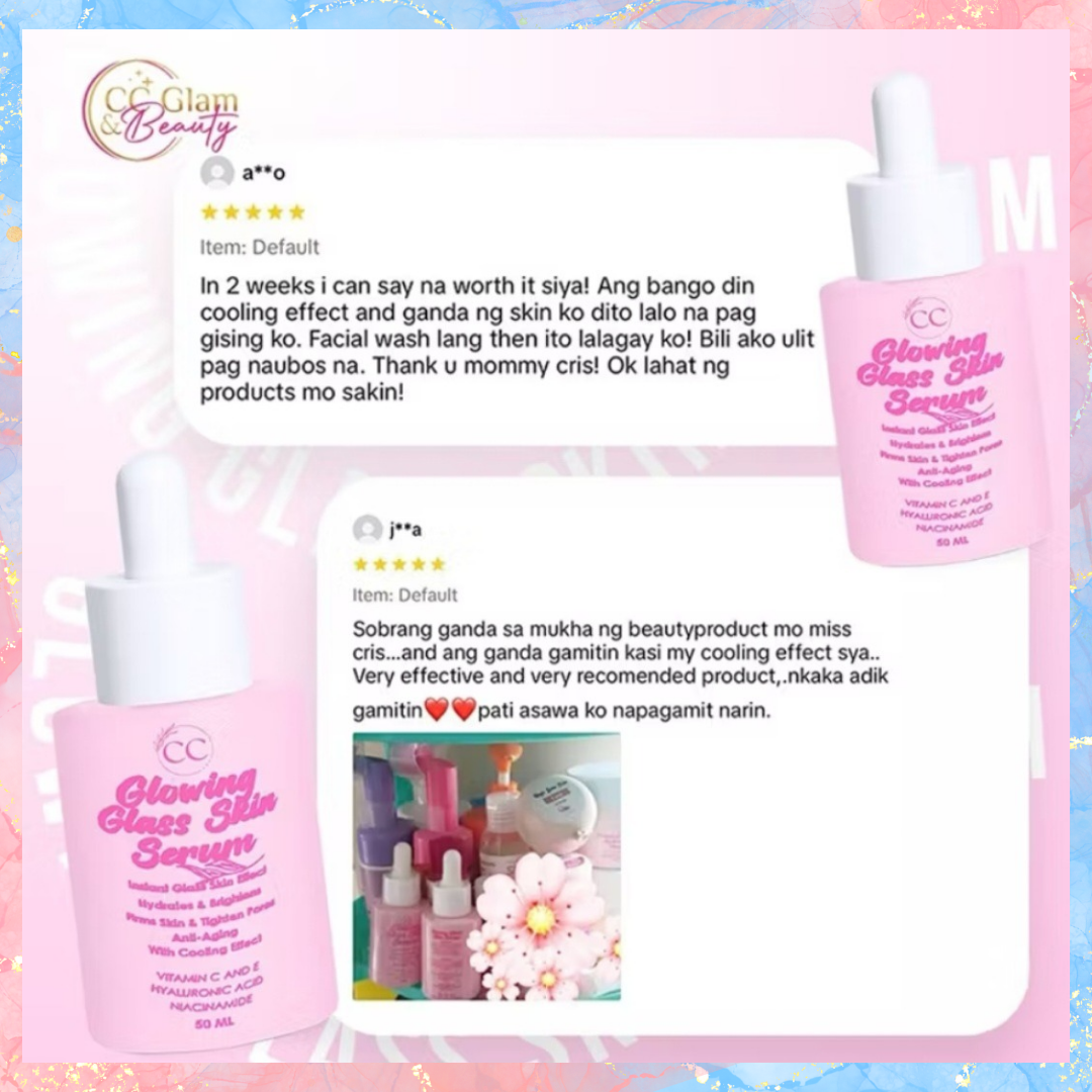 CC Cris Cosmetics Glowing Glass Skin Serum