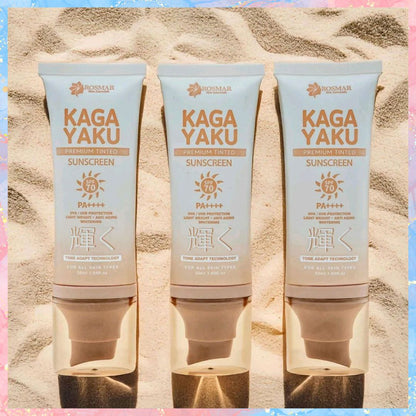 Rosmar Kagayaku Premium Tinted Sunscreen with SPF70 PA++++ | 50ML