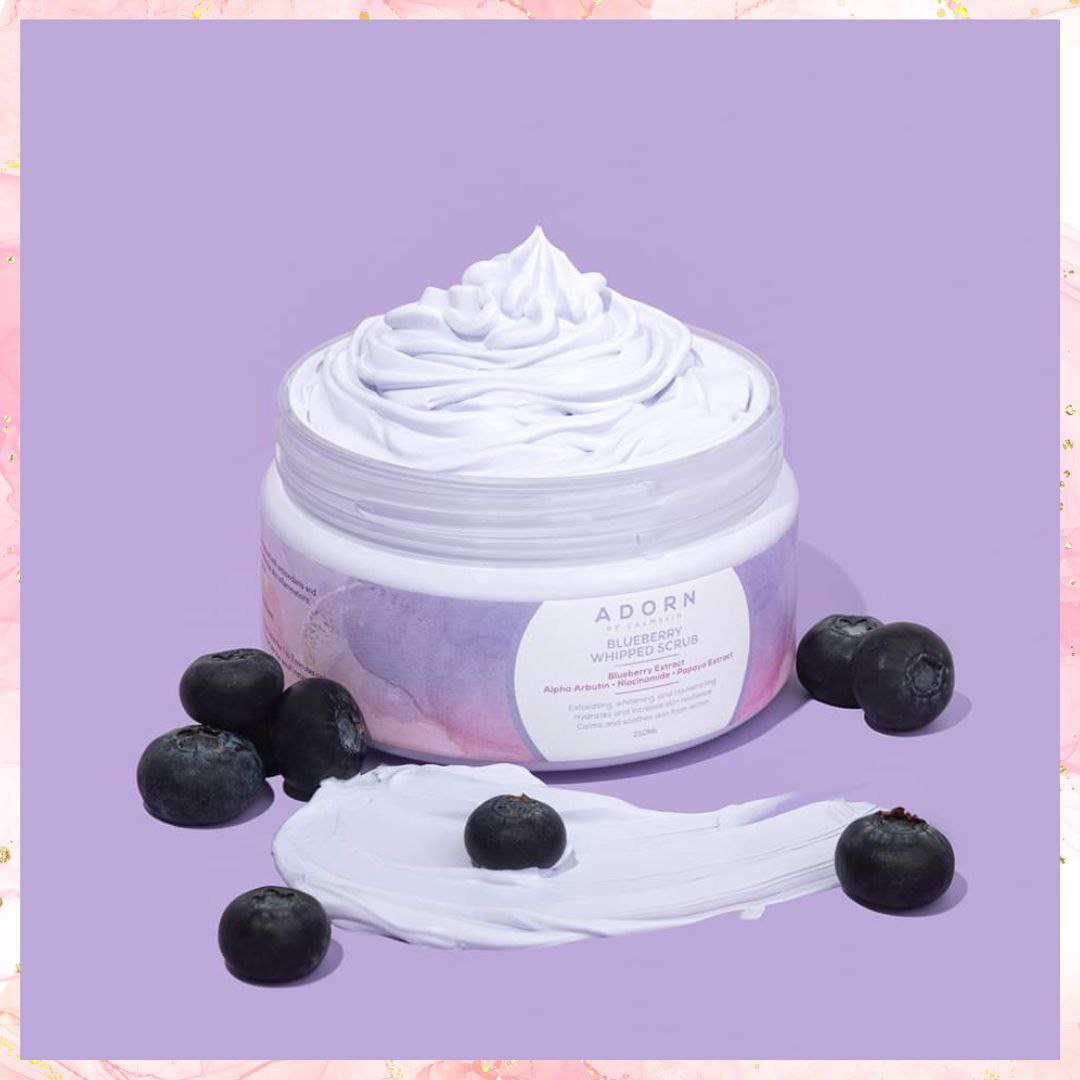 Adorn Blueberry Whipped Scrub by Calm Skin | 250ML