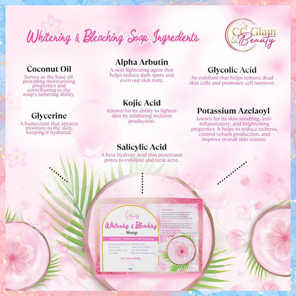 Cris cosmetics Whitening & Bleaching Soap | 70G EACH