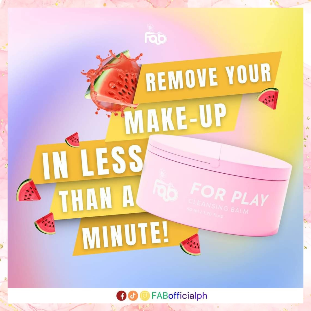 FAB For Play Cleansing Balm | 50G