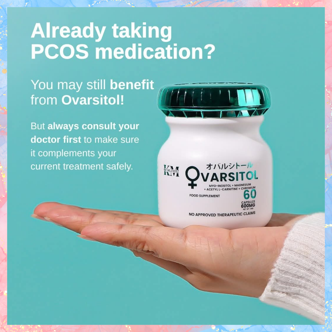 OVARSITOL Myo-Inositol + Magnesium + Acetyl L-Carnitine + Chromium | 60caps | By Kath Melendez