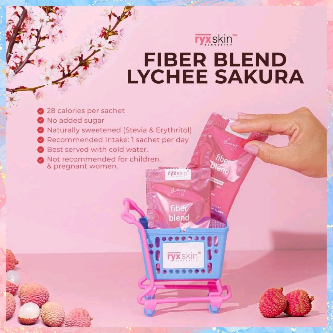 Ryx Skin Fiber blend Lychee Sakura | 10sachets