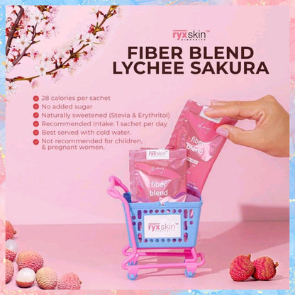 Ryx Skin Fiber blend Lychee Sakura | 10sachets