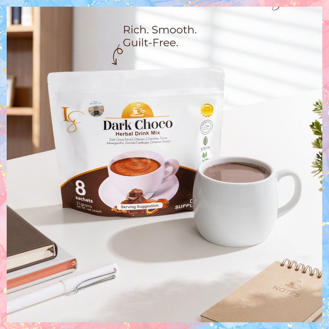 Luxe Slim Dark Choco | Chocolate Drink | 10sachets