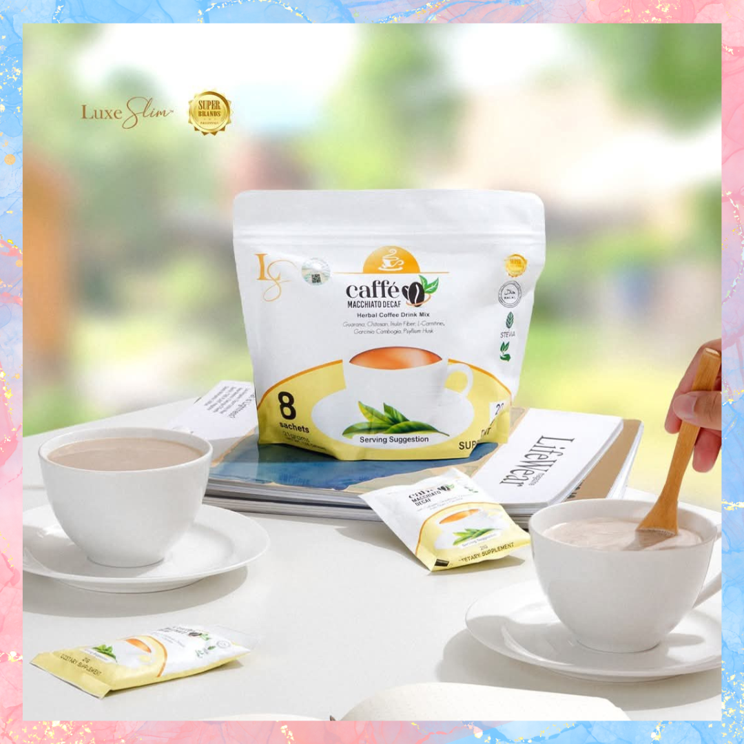 Luxe Slim Caffe Macchiato DECAF | 8 sachets
