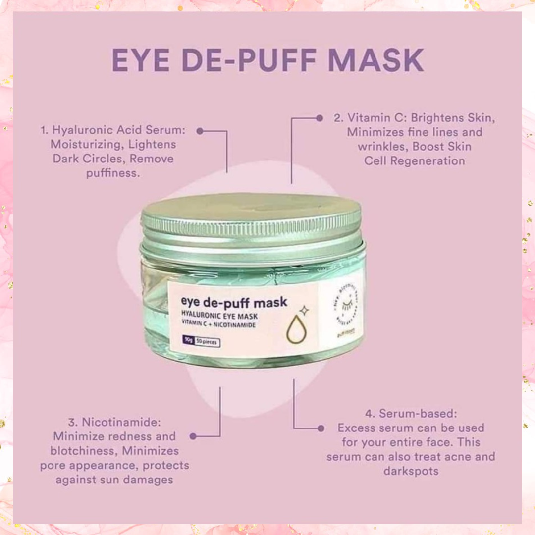 Eye De-Puff Mask | Hyaluronic Eye mask