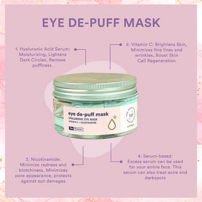 Eye De-Puff Mask | Hyaluronic Eye mask