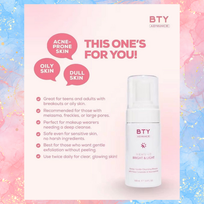 BTY Bright & Light Cleansing Mouse