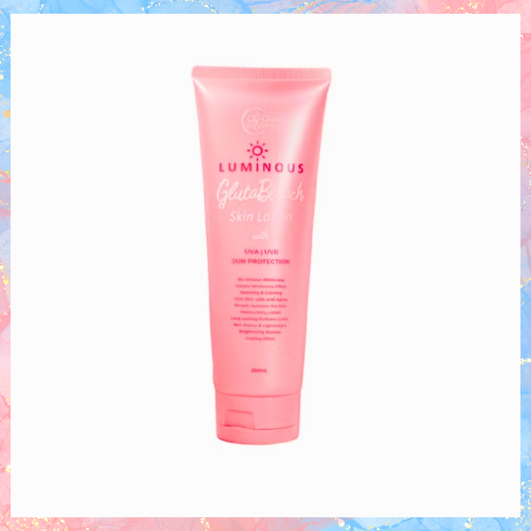 Cris Cosmetics Luminous Gluta Bleach Skin Lotion with UVA/UVB Protection