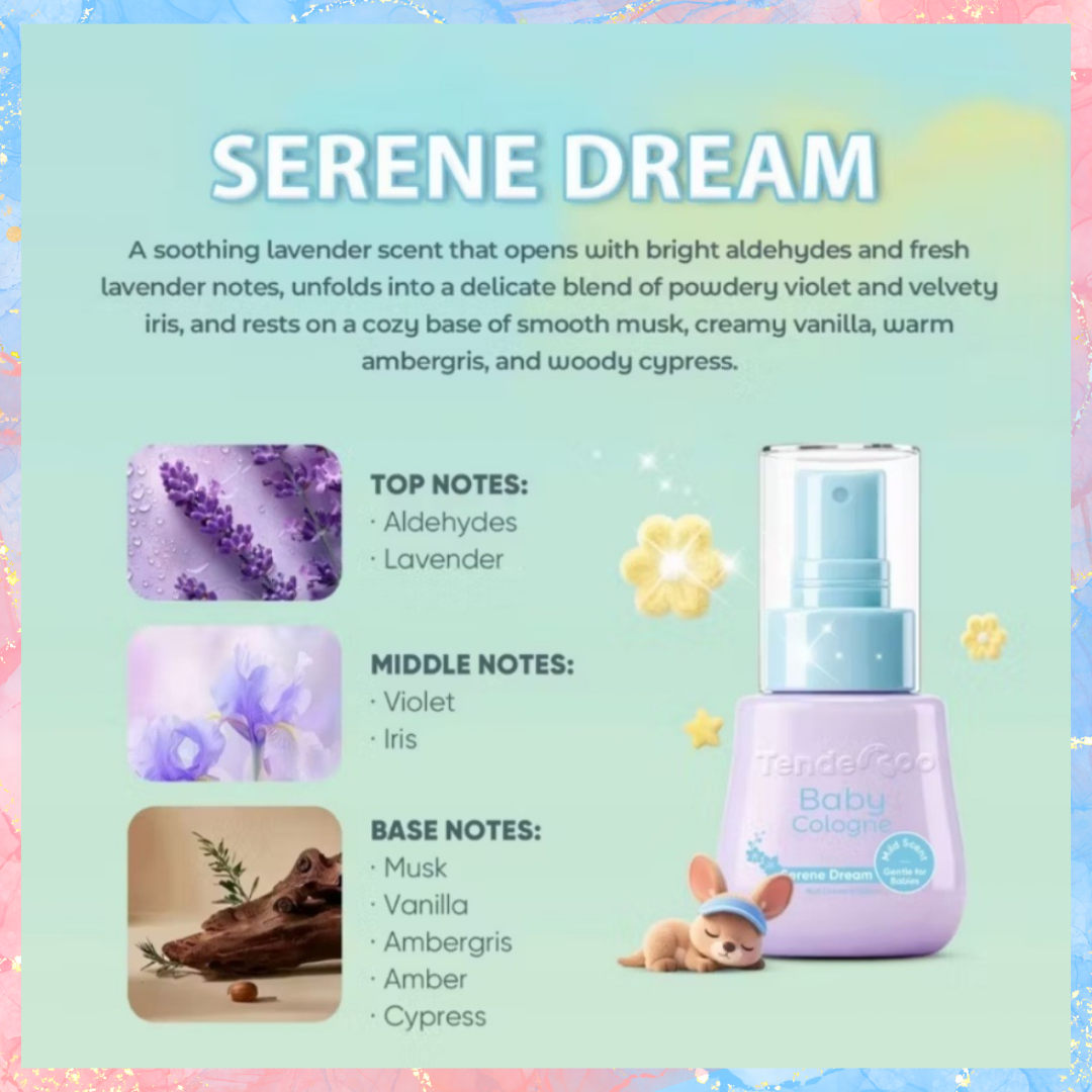 TendeRoo Baby Cologne Perfume