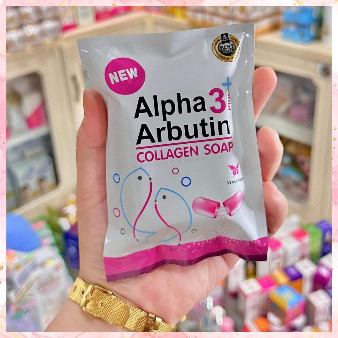 Alpha Arbutin Collagen Soap | 80G