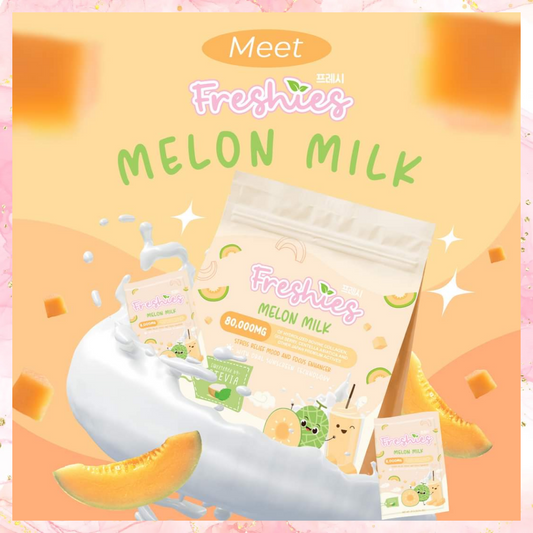 Juju Glow - Freshies Melon Milk | Stress Relief & Mood Enhancer | 210G