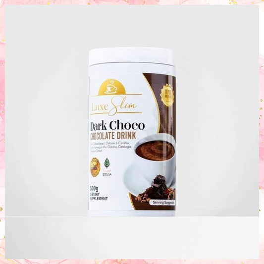 Luxe Beauty Dark Choco | Chocolate Drink | 500G Half Kilo