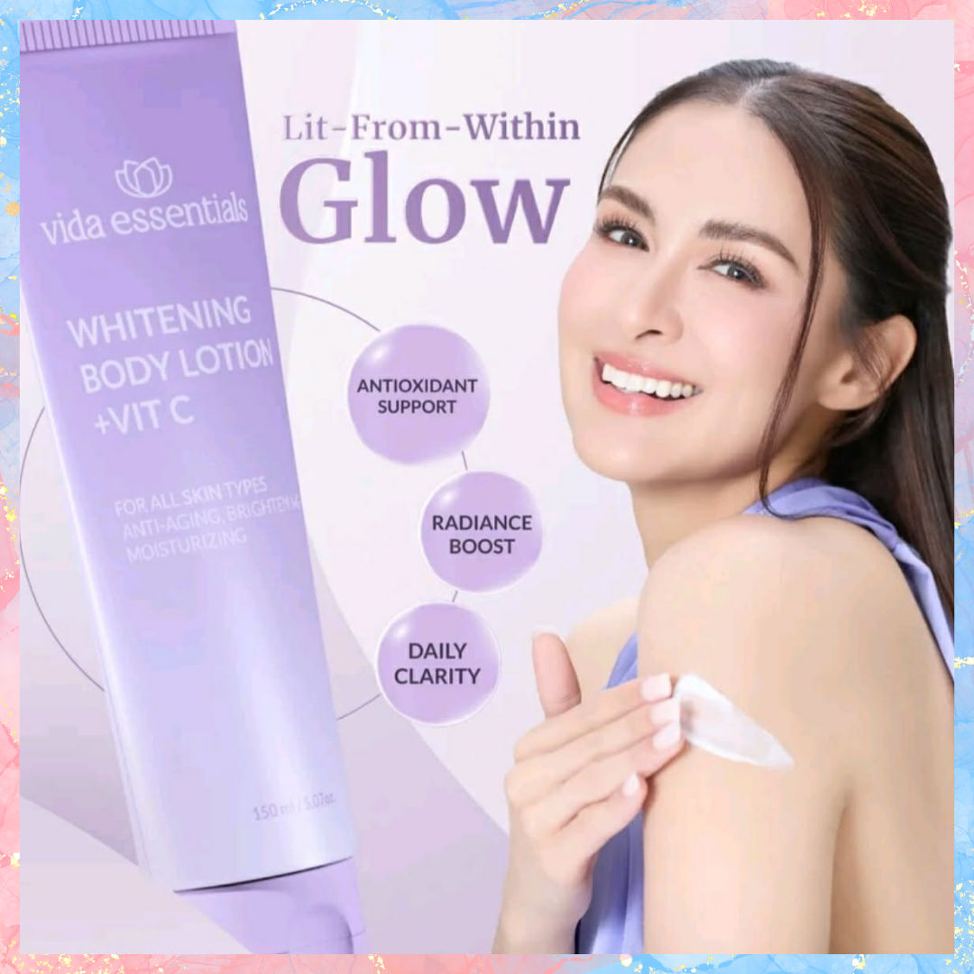 Vida Essentials Whitening Body Lotion + Vitamin C