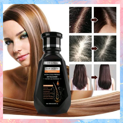 Hair Growth Biotin Cold-Pressed DHT Blocker Shampoo | Anti Hair Loss | 250ML