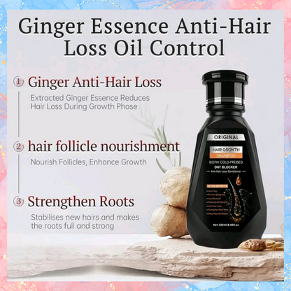 Hair Growth Biotin Cold-Pressed DHT Blocker Shampoo | Anti Hair Loss | 250ML