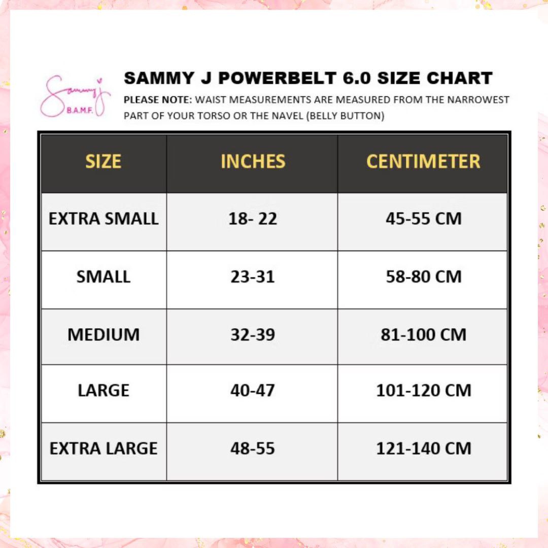 Sammy J's Power Belt 6.0