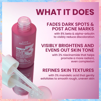 Luxe Organix Derma Pro Melasma Clear Micro-needle Serum