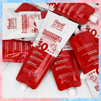 Beauty Love Sunscreen with Dragon's Blood | SPF30+++ UVA UVB