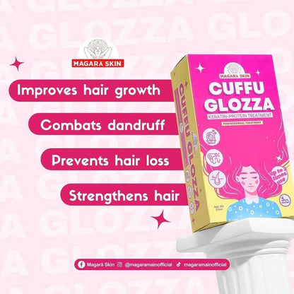 Magara Skin Cuffu Glozza Keratin Protein Treatment | 5sachets