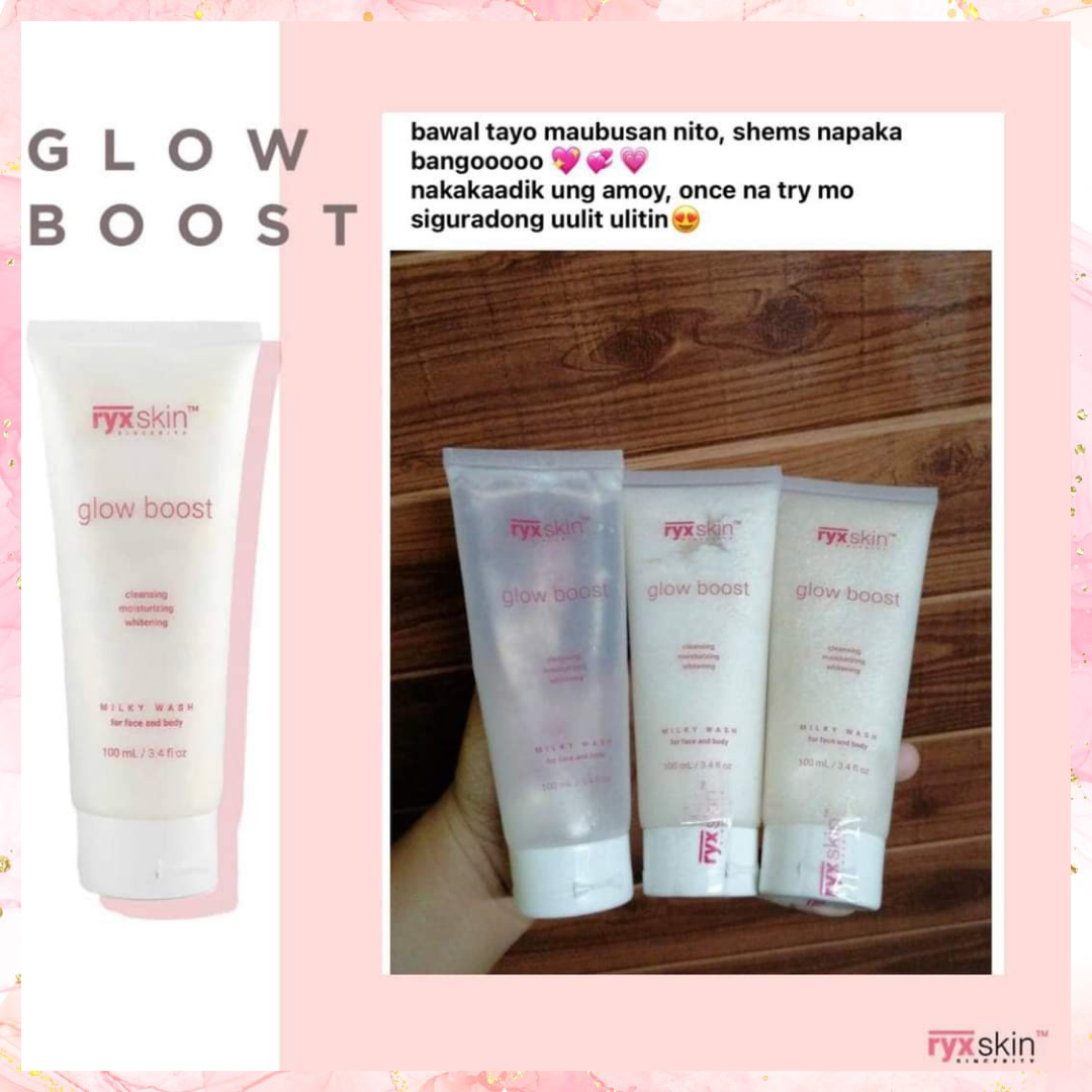 Ryx Glow Boost Milky Wash | For Face & Body
