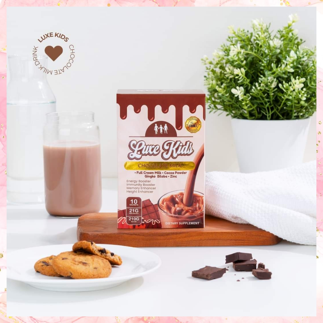 Luxe Kids Chocolate Milk Drink | 10sachets