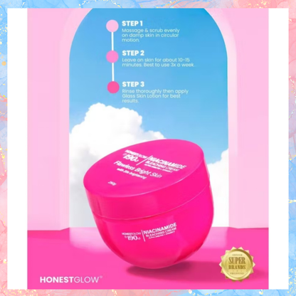 Honest Glow 190 Niacinamide Bleaching Cream | 250G