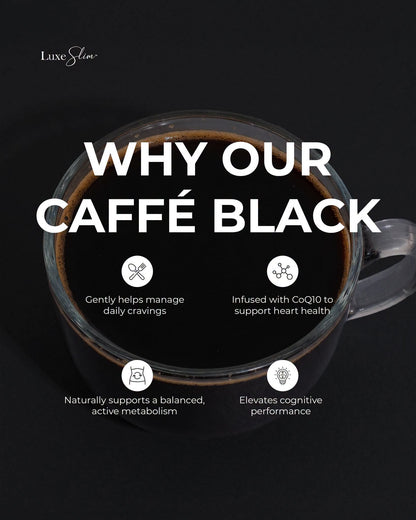 Luxe slim Caffe Black | Pouch