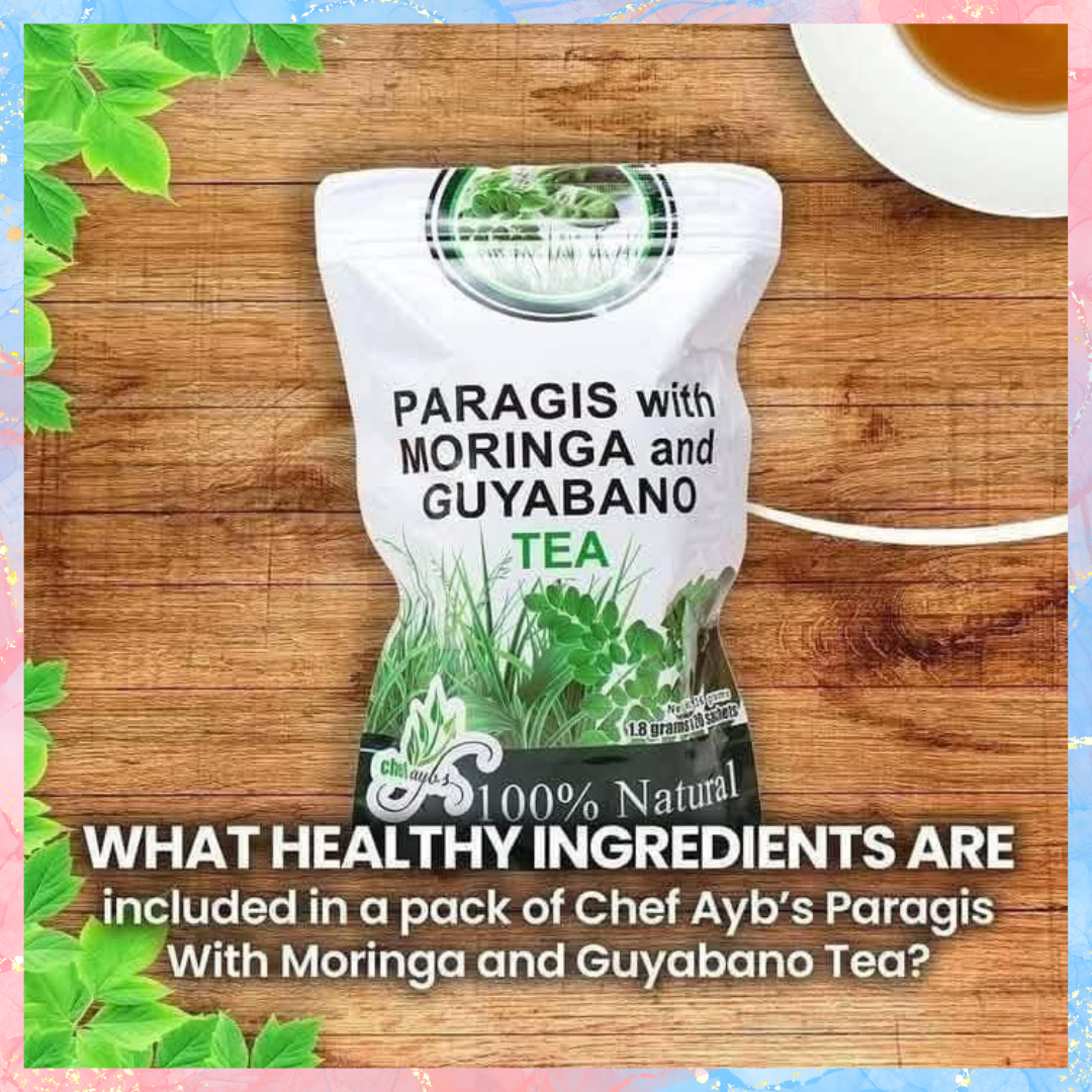 PARAGIS with Moringa and Guyabano TEA | 20sachets